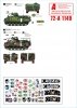 Star Decals 72-A1149 War in Ukraine # 11 Foreign Aid to Ukraine 2022-23. M113A2/A3, M113G3 and YPR-765 1/72